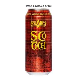 Cerveza Antares Scotch Pack X 6 Latas 473cc