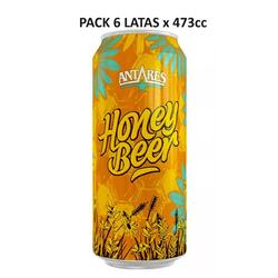 Cerveza Antares Honey Pack X 6 Latas 473cc